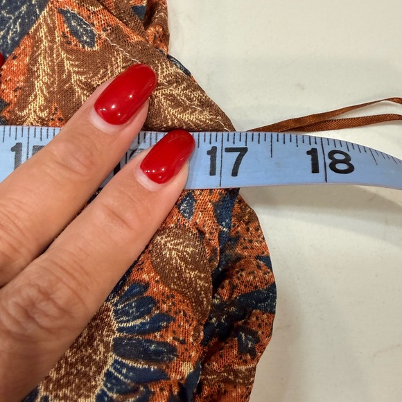 EUC House of Harlow 1960 Women’s Ruched Floral Midi Dress – Large - Picture 5 of 8